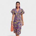 Lília - Vestido Fuego Tropical — vista 11