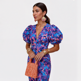 Lília - Vestido Fuego Tropical — vista 2