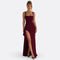 Vitória - Vestido Maxi Formal Elegante Com Costas Abertas — vista 5