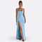 Vitória - Vestido Maxi Formal Elegante Com Costas Abertas — vista 15
