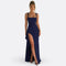 Vitória - Vestido Maxi Formal Elegante Com Costas Abertas — vista 10