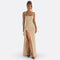 Vitória - Vestido Maxi Formal Elegante Com Costas Abertas — vista 4
