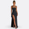 Vitória - Vestido Maxi Formal Elegante Com Costas Abertas — vista 9