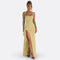 Vitória - Vestido Maxi Formal Elegante Com Costas Abertas — vista 16