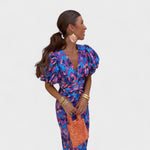 Lília - Vestido Fuego Tropical — vista 4