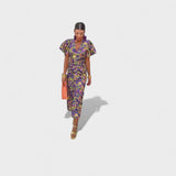 Lília - Vestido Fuego Tropical — vista 9