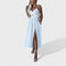 Cielo - Vestido Midi com Abertura — vista 5
