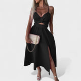 Cielo - Vestido Midi com Abertura — vista 6
