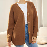 Laura | Cardigan Oversized Canelado