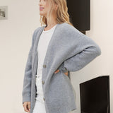 Laura | Cardigan Oversized Canelado
